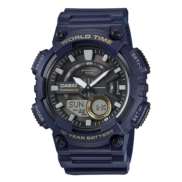 Reloj Casio Batería 10 años AEQ-110W-2AVEF