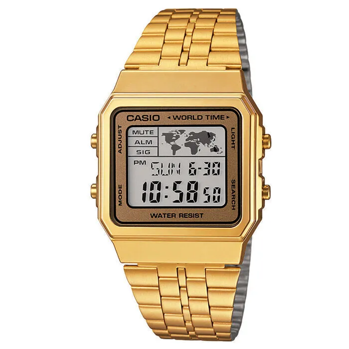 Reloj Casio Digital World Map A500WEGA-9EF
