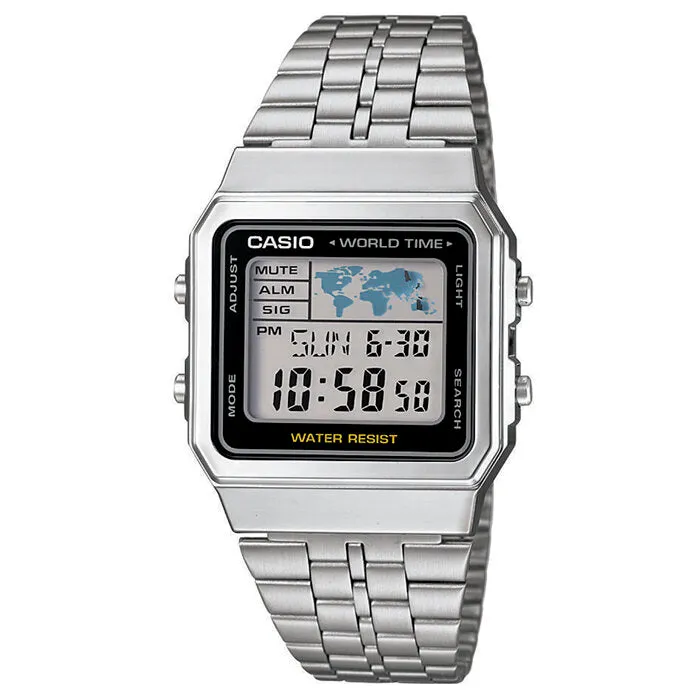 Reloj Casio Digital World Map A500WEA-1EF