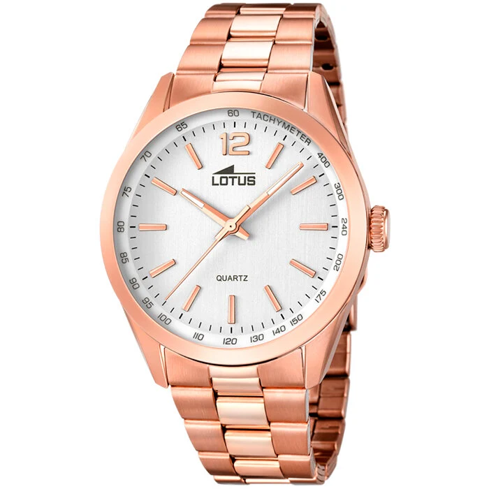 Reloj Dorado Rosé para Hombre Lotus 18148/1 Sumergible