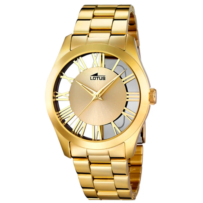 Reloj Dorado para Mujer Lotus 18123/1