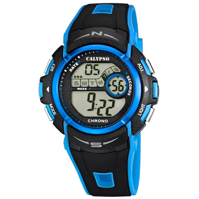 Reloj Calypso K5610/6 Crono/ Alarma/ Luz/ Sumergible