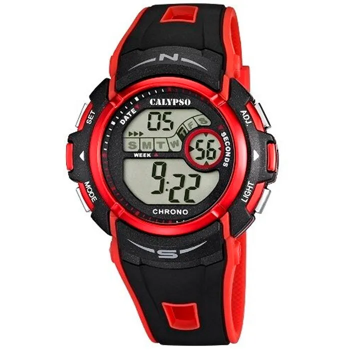 Reloj Calypso K5610/5 Crono/ Alarma/ Luz/ Sumergible