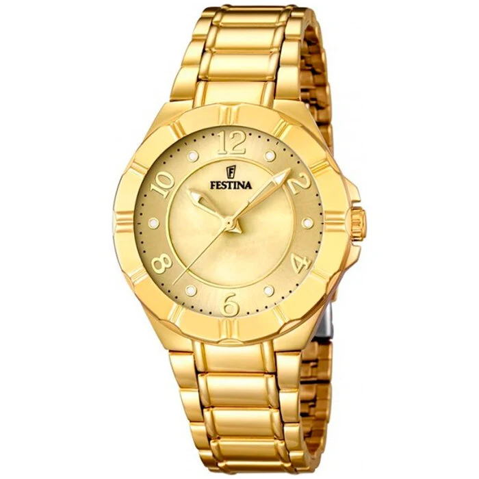 Reloj Festina Dorado F16727/1 Sumergible