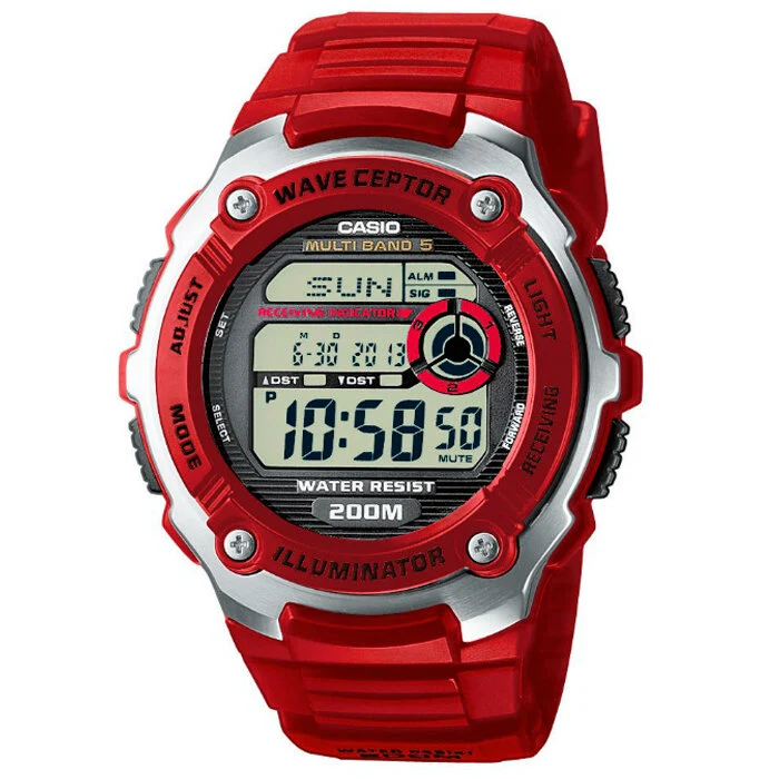 Reloj Casio Radiocontrolado WV-200E-4AVEF Sumergible 200m
