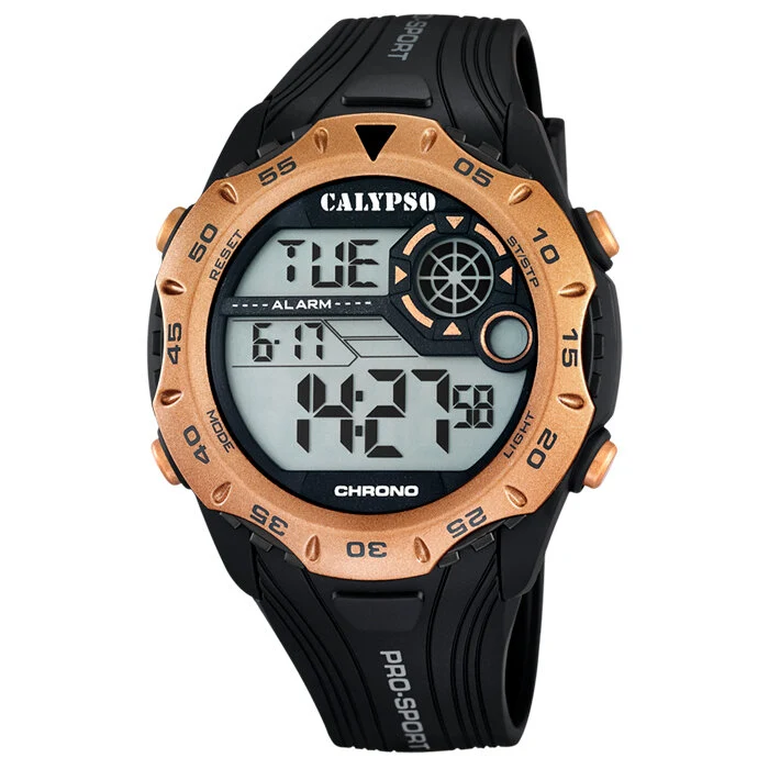 Reloj Calypso K5665/3 Crono/ Alarma/ Luz/ Sumergible