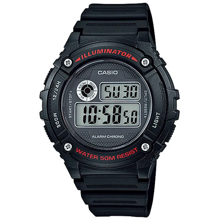 Reloj Casio W-216H-1AVEF