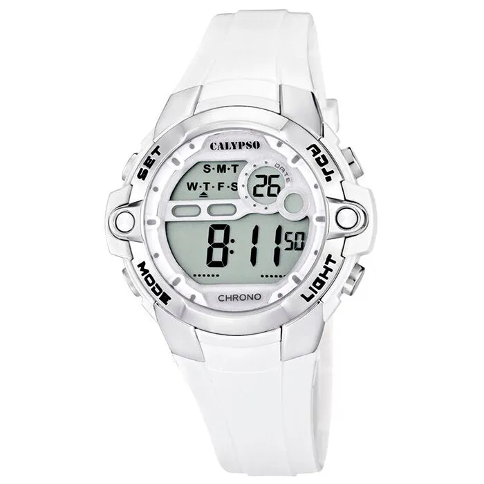 Reloj Calypso K5617/1 Crono/ Alarma/ Luz/ Sumergible