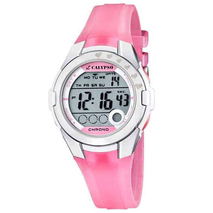 Reloj Calypso K5571/2 Crono/ Alarma/ Luz/ Sumergible