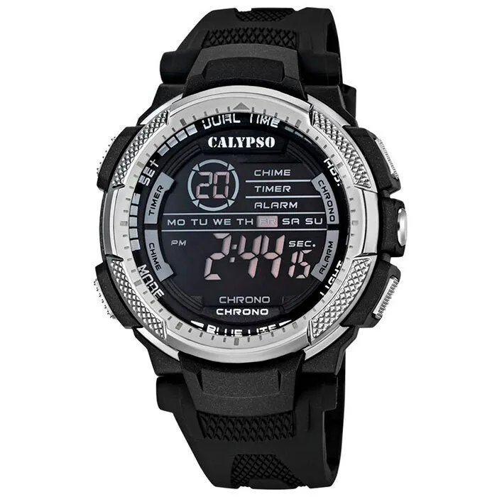 Reloj Calypso K5603/4 Crono/ Alarma/ Luz/ Sumergible