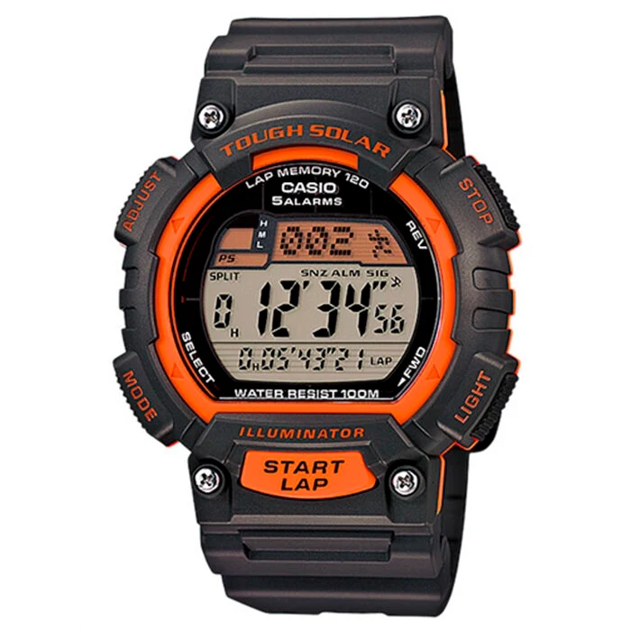 Reloj Casio Solar/5 Alarmas STL-S100H-4AVEF Sumergible