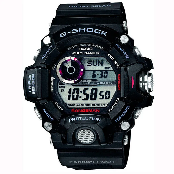 Reloj Casio G-Shock Rangeman GW-9400-1ER Solar/Radiocontrolado
