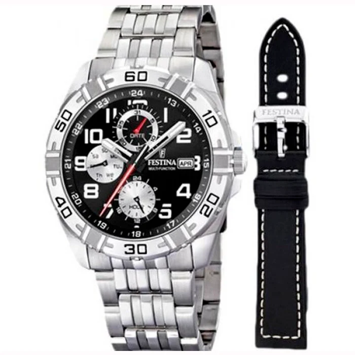 Reloj Festina Box Multifunción F16494/2 Sumergible 100m + Correa
