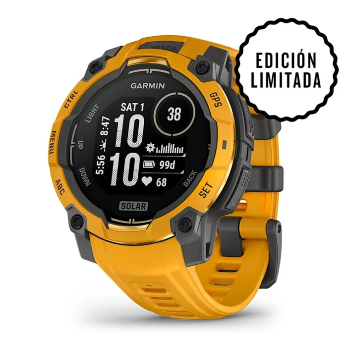 Garmin Instinct 3 Alpine Rush Solar 45mm Naranja 010-02934-02