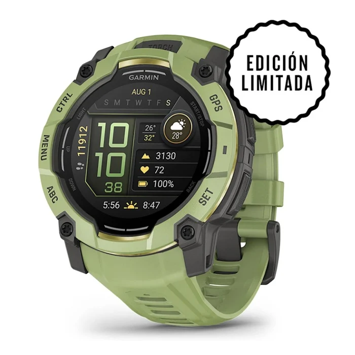 Garmin Instinct 3 Alpine Rush AMOLED 50mm Verde 010-03020-02