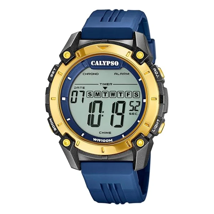 Reloj Calypso K5814/2 Digital Azul