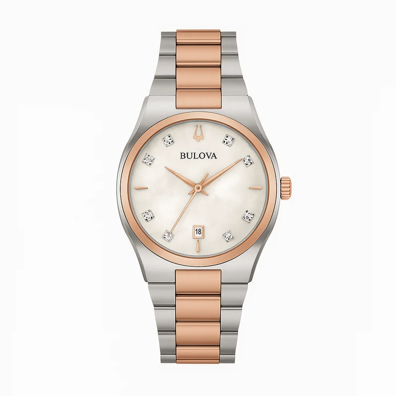 Reloj Bulova Surveyor Diamantes 98P199