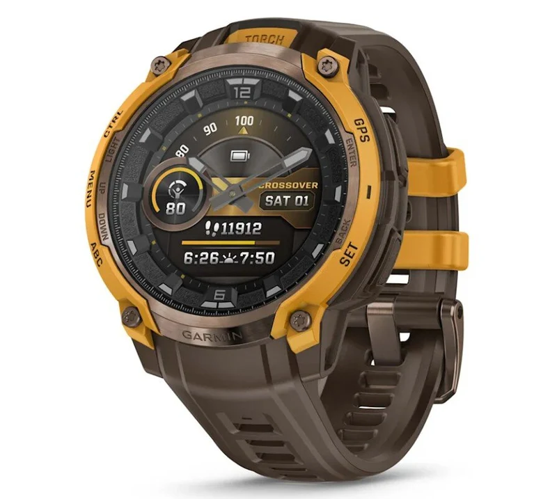 Garmin Instinct Crossover AMOLED Marrón 010-03398-01