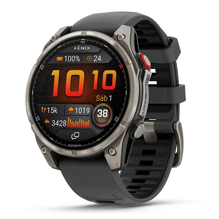 Garmin fēnix 8 Pro 47 mm AMOLED Titanio DLC 010-03198-11