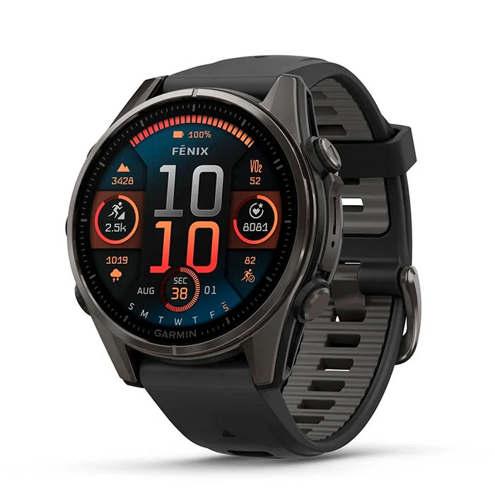Reloj Garmin Fenix 8 43mm Amoled Gris Carbón 010-02903-21
