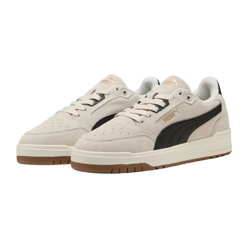 Puma Tenis Casuales Shuffle Downtown SD Gris Claro/Negro, para Hombre