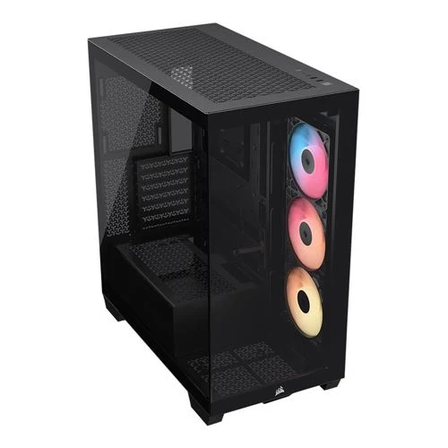 Case Corsair 3500X RS-R ARGB ATX Mid-Tower Vidrio Templado Negro