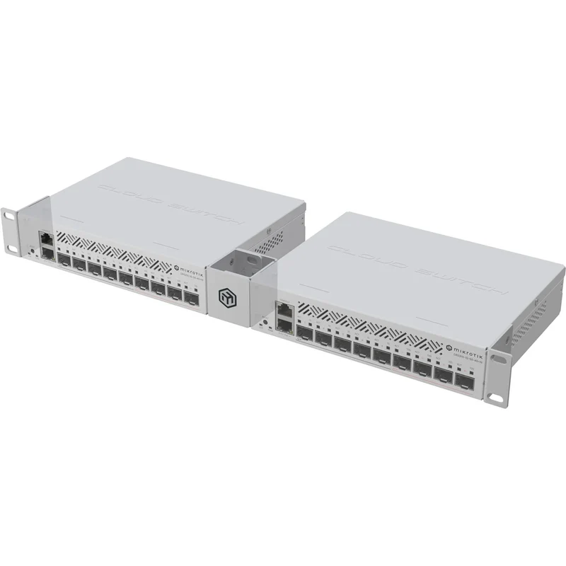 Soporte MikroTik RMK-2/10 1U Dual 10"