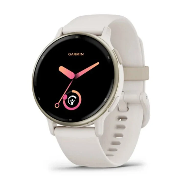Reloj Garmin Vívoactive 5 Blanco Golg Correa Silicona Blanca 010-02862-11