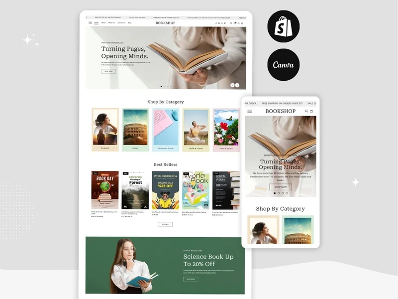 Bookshop - Online Book Store | Shopify 2.0 Template