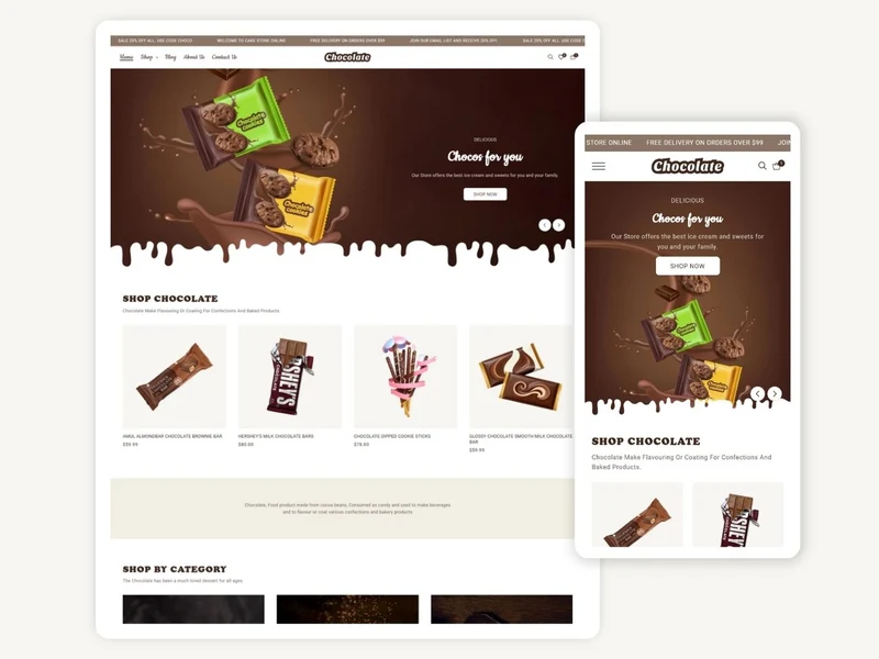 Best Shopify Chocolate theme for Fashion Stores | Shopify 2.0 Theme