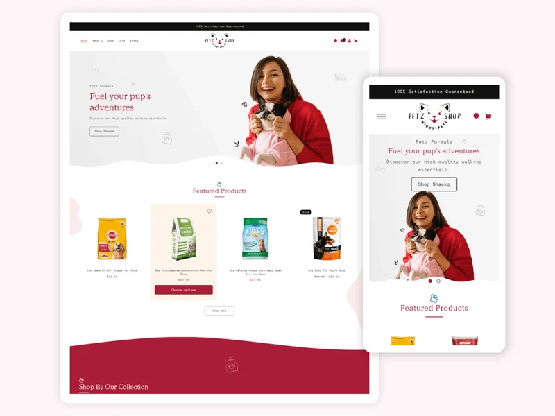 PETZ SHOP - Best Shopify Pet Store | Shopify 2.0 Theme