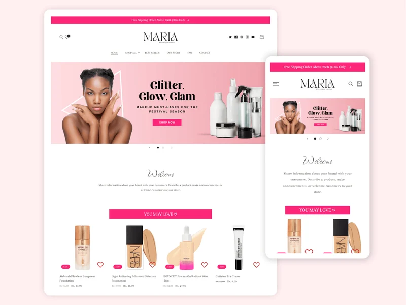 LUXIRA - Best Shopify Beauty Theme | Shopify 2.0 Theme
