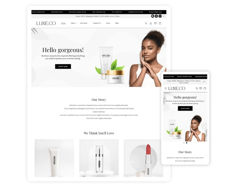 Glowify - Beauty Skincare Themes | Shopify 2.0 Theme