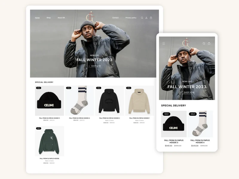 Glamour Fashion - Shopify Fashion Themes | Shopify 2.0 Theme