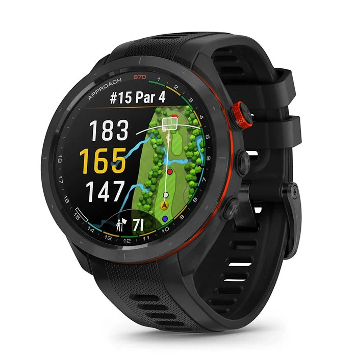 Reloj Garmin Approach S70 Negro con Correa Negra 010-02746-12