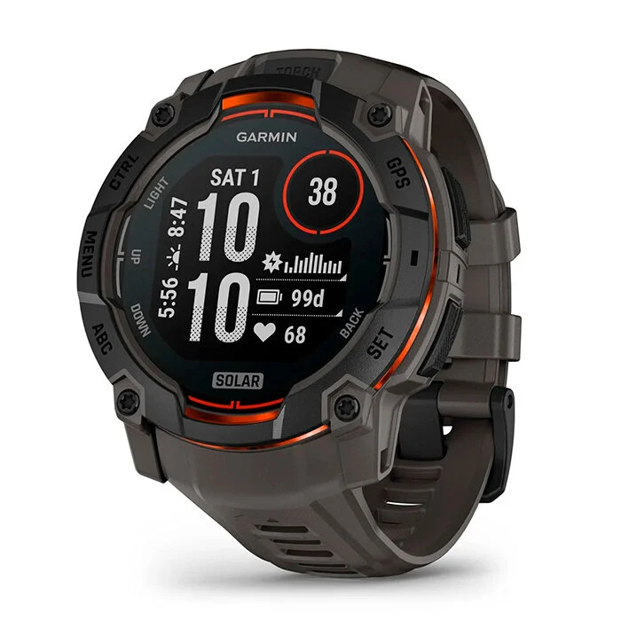 Reloj Garmin Instinct 3 50 mm Solar correa Negra 010-02935-00