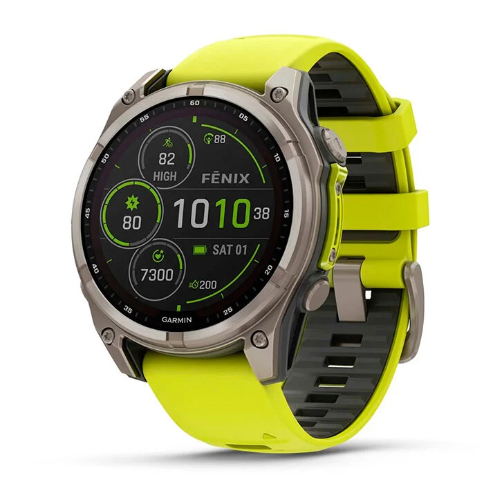 Reloj Garmin Fenix 8 47mm Solar Sapphire Titanio 010-02906-21