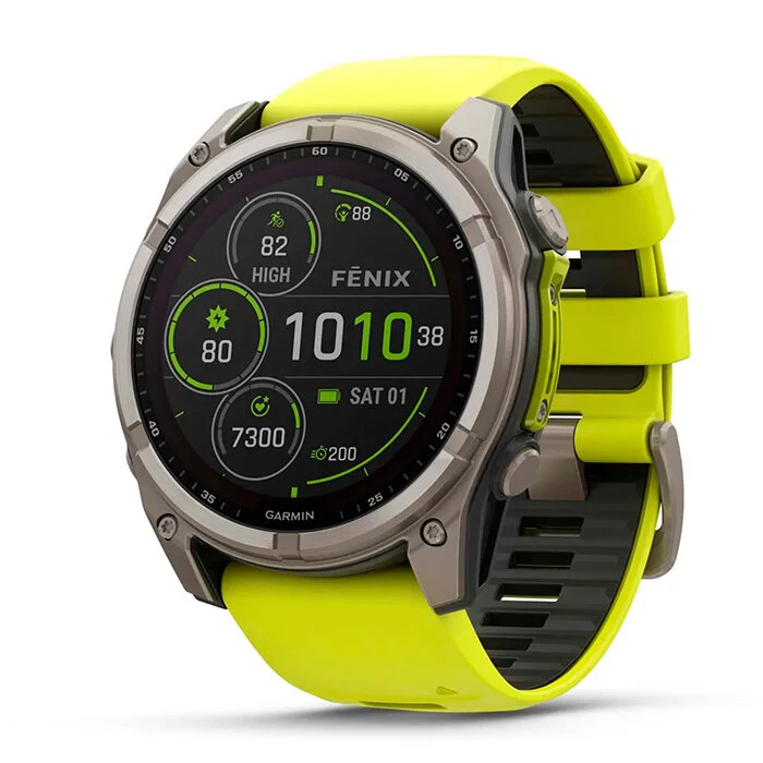 Reloj Garmin Fenix 8 51mm Solar Titanio Sapphire 010-02907-21