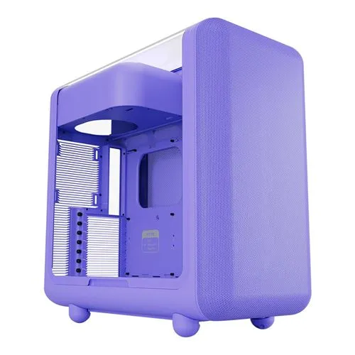 Case HYTE X50 Tempered Glass ATX Mid-Tower Computer Case Morado