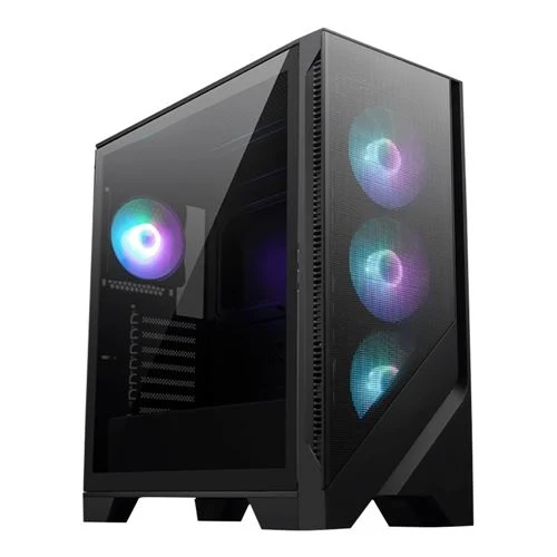Case MSI MAG FORGE 321R AIRFLOW Tempered Glass ATX Mid-Tower Computer Case Negro