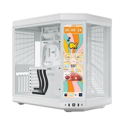 Case HYTE Y70 touch infinite Modern Aesthetic Tempered Glass ATX Mid-Tower