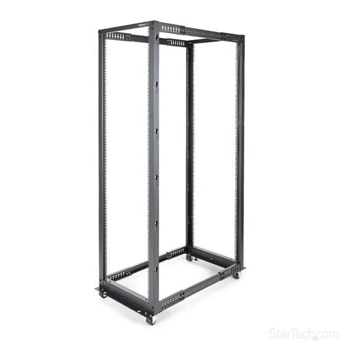 Case StarTech 4-Post 42U Mobile Open Frame Server Rack