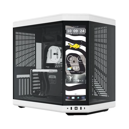 Case HYTE Y70 Touch Infinite Modern Aesthetic Tempered Glass ATX Mid-Tower