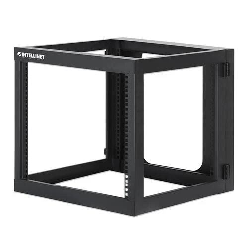 Case Intellinet 19" Wall Mount 4-Post Open Frame Network Rack - 9U