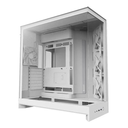 Case NZXT H9 Flow Tempered Glass ATX Mid-Tower
