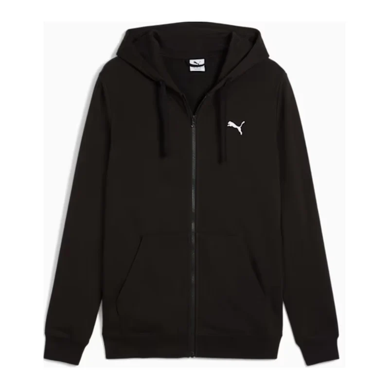 Puma Sudadera con Capucha Essentials Small Logo Negro, para Hombre