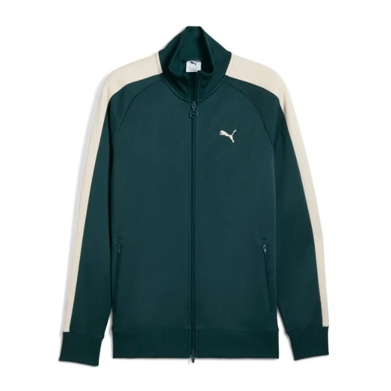 Puma Jacket Always On Verde/Blanco, para Hombre