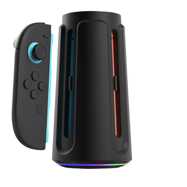 Base de Carga Power Beacon para Joy-Con 2 - Hyperkin - M07719 - Negro