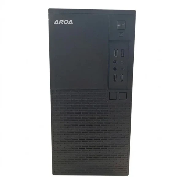 Case Aroa AR-5030 microATX Negro con 3 USB y HD Audio