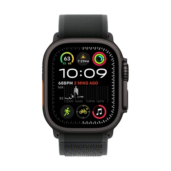 Apple Watch Ultra 2 MX4V3LW/A GPS + Cellular 49mm - Caja Titanio Negro - Black Trail Loop M/L - 64GB